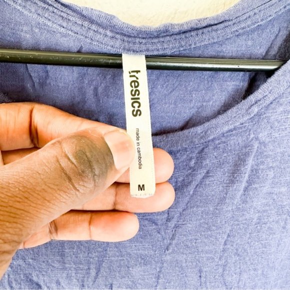 Tresics Basic Blue Tee SZ-M - Picture 3 of 6